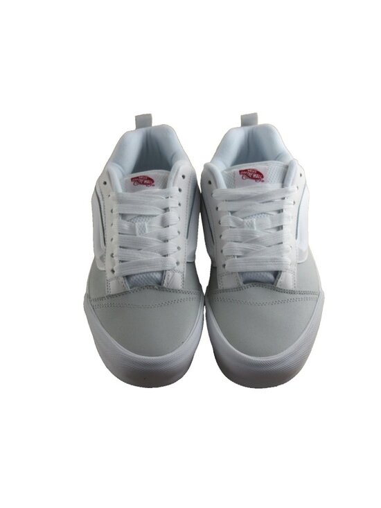 Vans Men\'s Knu Skool Retro Skate White Red Striped Shoes Sneakers size 11.5 NIB main image 5